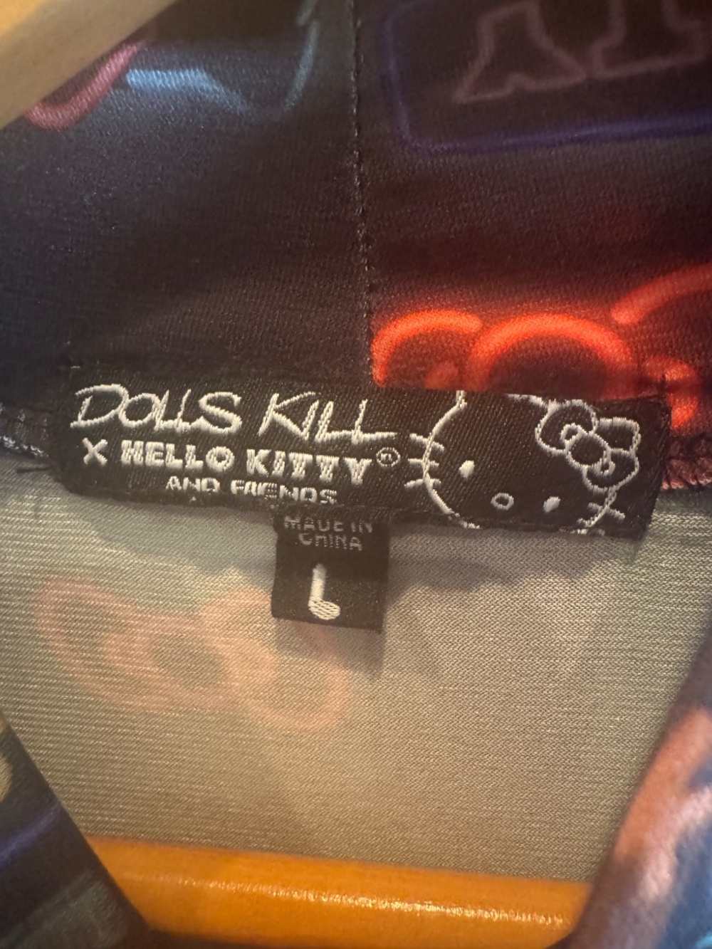 DOLLS KILL X HELLO KITTY. PIXEL CITY MINI DRESS. Large - Picture 3 of 6